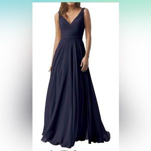 VNaix  Bridesmaid Wedding Lace Back V-Neck Dress